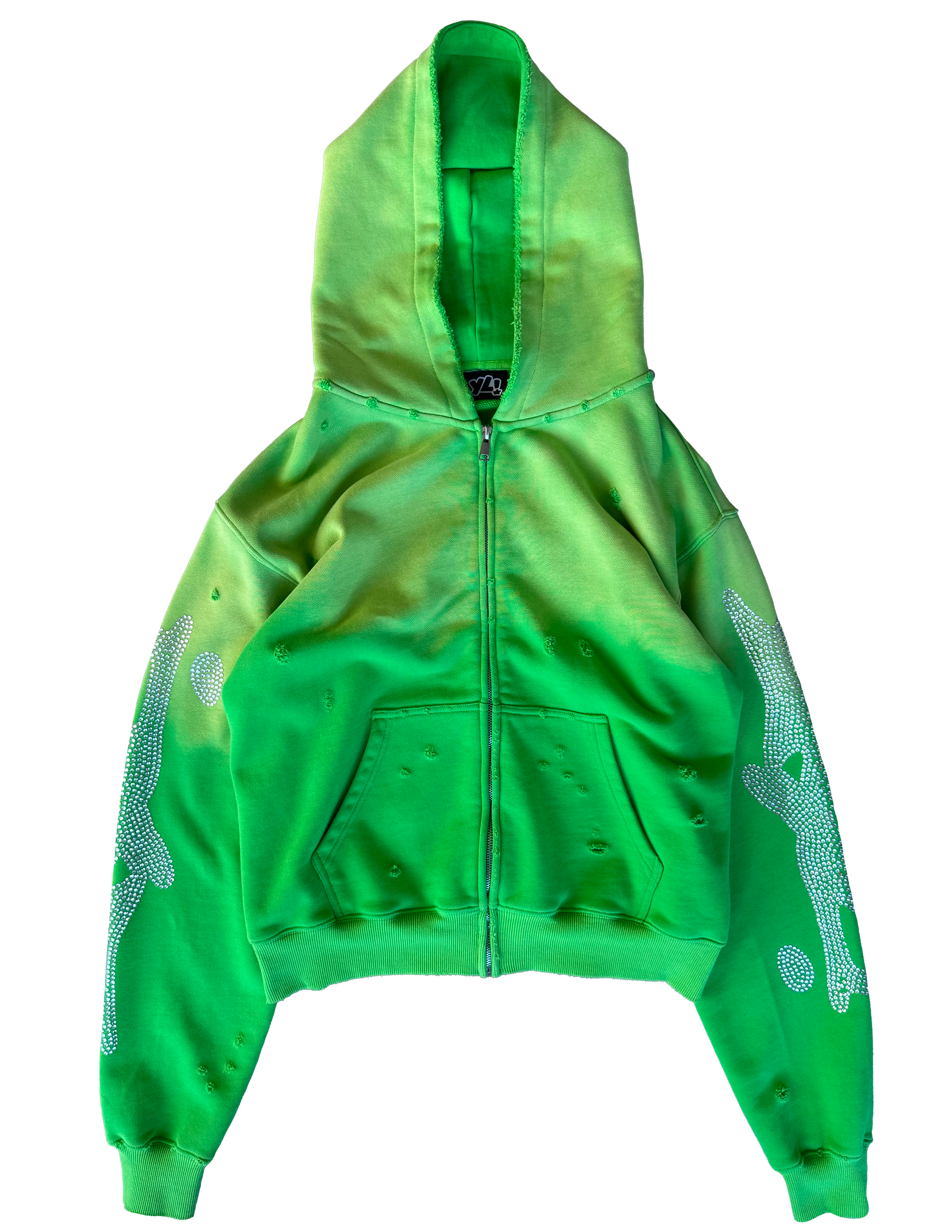 YL Zip Up - Green
