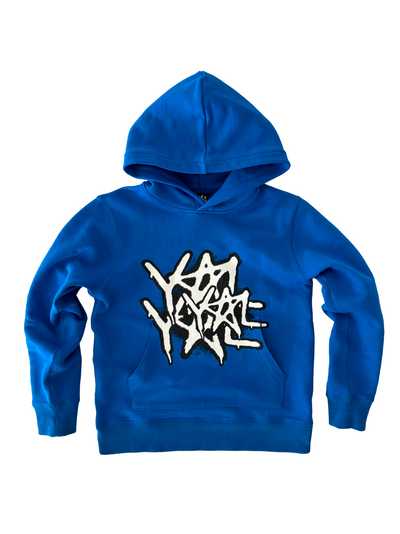 YL Graffiti Hoodie - Blue