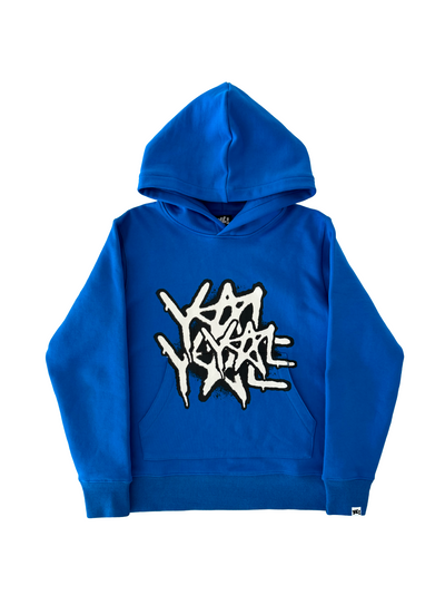 YL Graffiti Hoodie - Blue