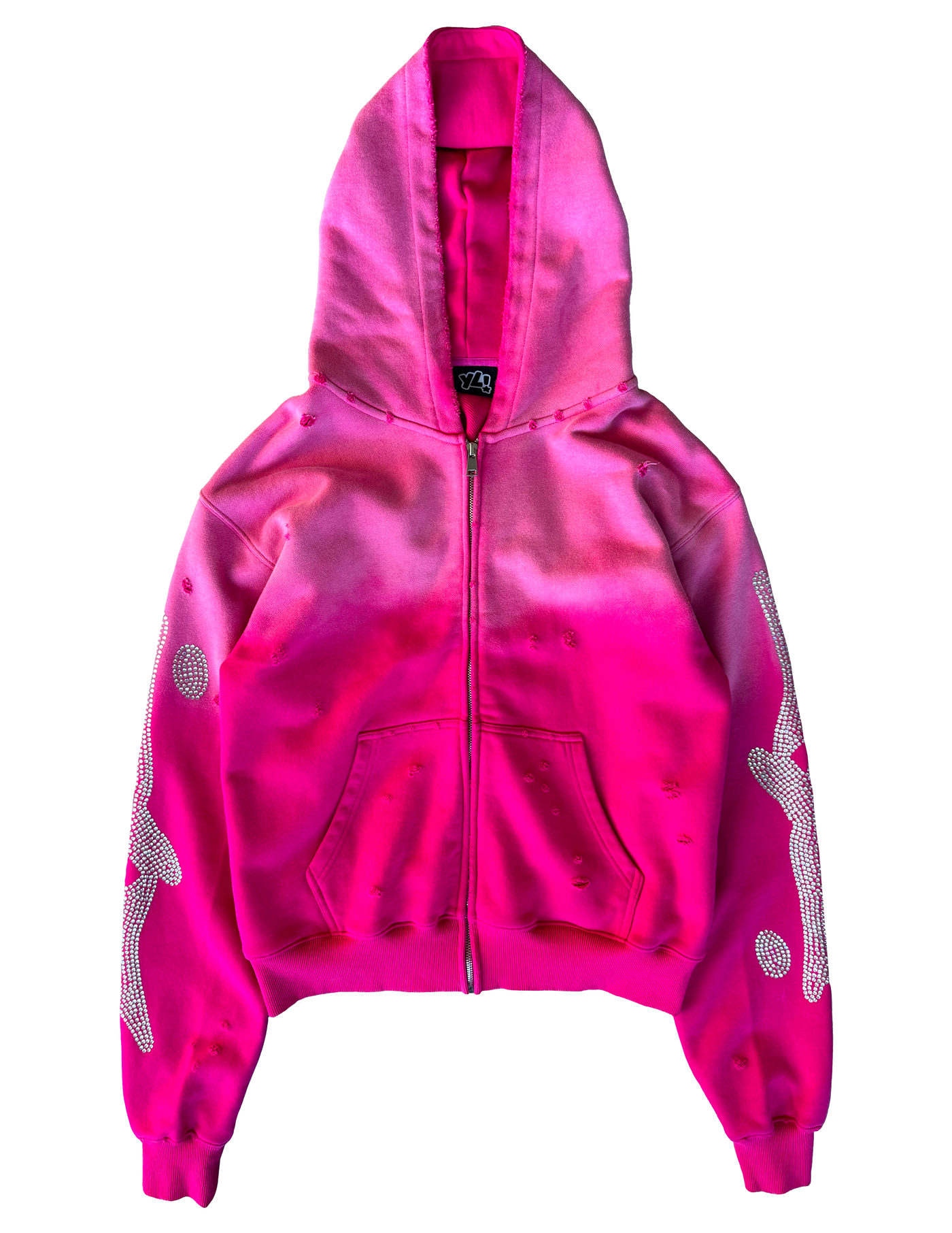 YL Zip Up - Pink